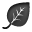 Leaf icon representing nature